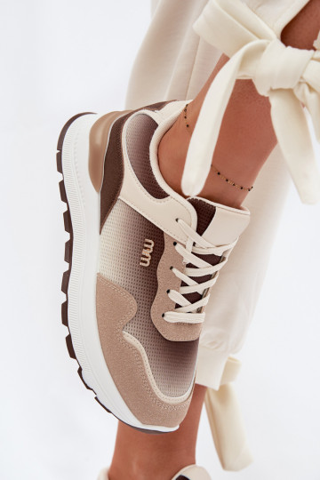 Women's Platform Sneakers Brown Lelmira 2