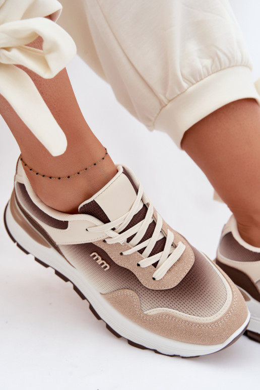 Women's Platform Sneakers Brown Lelmira