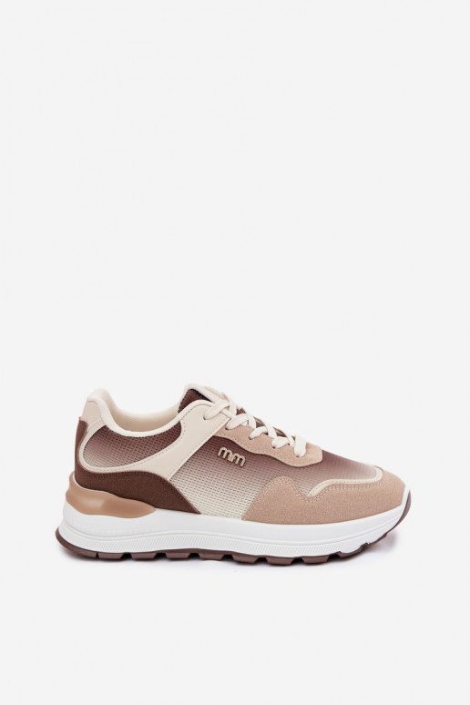 Women's Platform Sneakers Brown Lelmira