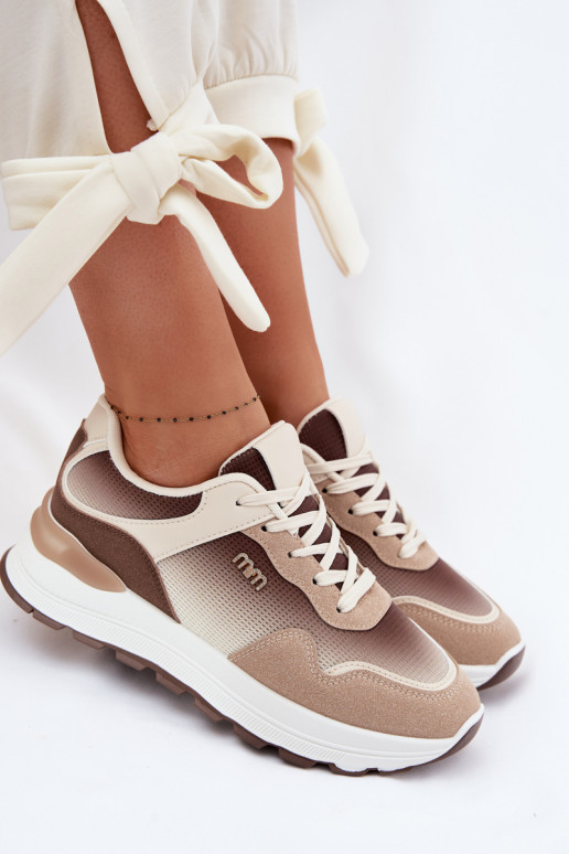 Women's Platform Sneakers Brown Lelmira