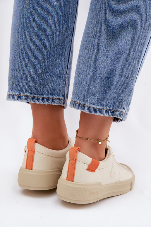 Women's Sneakers Big Star NN274445 Memory Foam System Beige