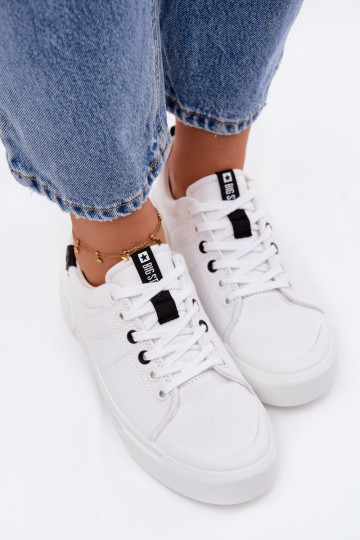 Women's Sneakers Big Star NN274444 Memory Foam System White