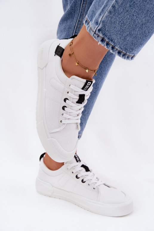 Women's Sneakers Big Star NN274444 Memory Foam System White