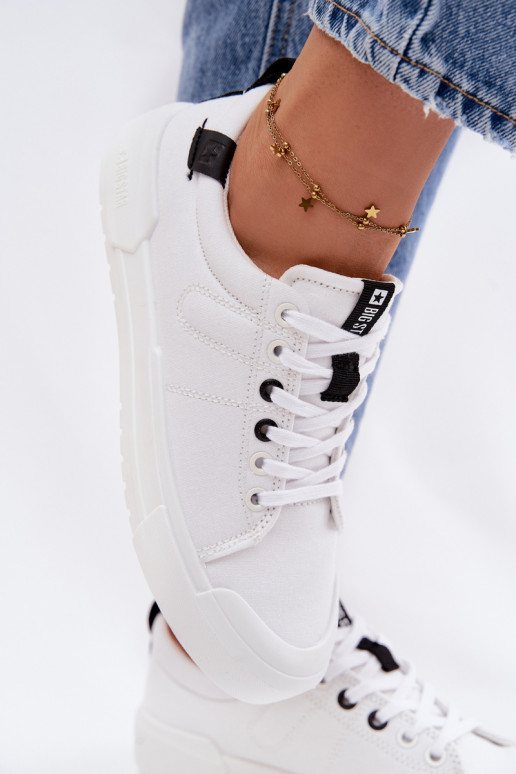 Women's Sneakers Big Star NN274444 Memory Foam System White