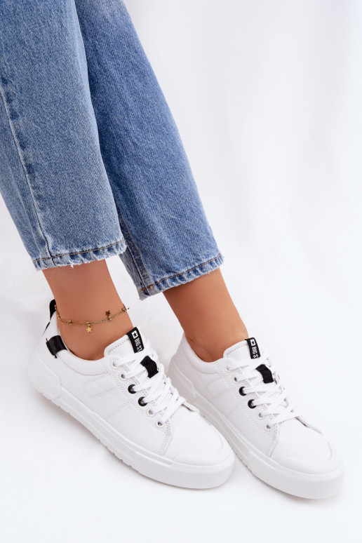 Women's Sneakers Big Star NN274444 Memory Foam System White