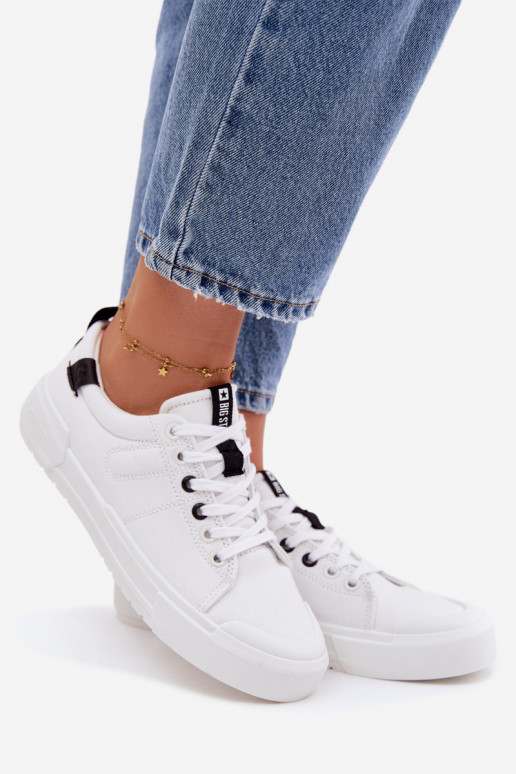 Women's Sneakers Big Star NN274444 Memory Foam System White