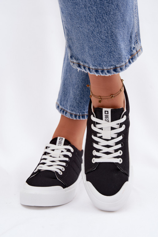 Women's Sneakers Big Star NN274446 Memory Foam System Black