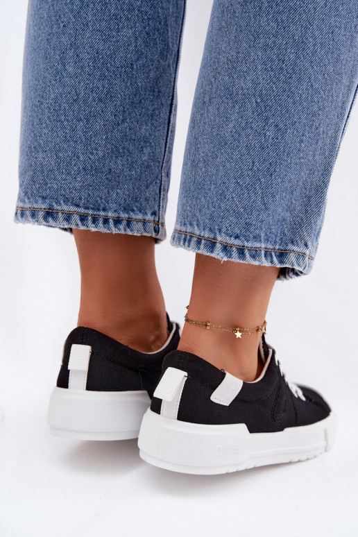 Women's Sneakers Big Star NN274446 Memory Foam System Black