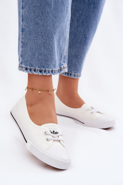 Women's Sneakers Lee Cooper LCW-26-31-4356 White
