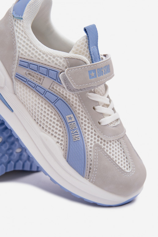 Kids' Sports Shoes Big Star TT374153 HI-POLY SYSTEM White-Blue