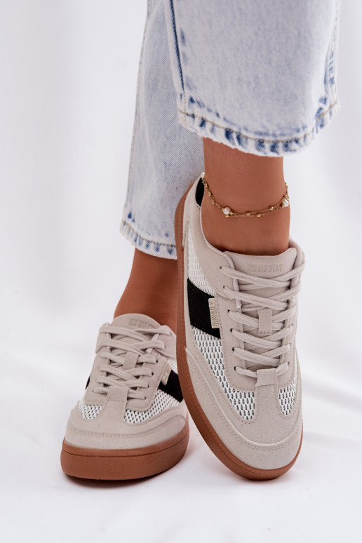 Sneakersy Damskie Big Star TT274758 Szare