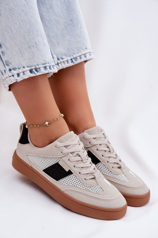 Sneakersy Damskie Big Star TT274758 Szare