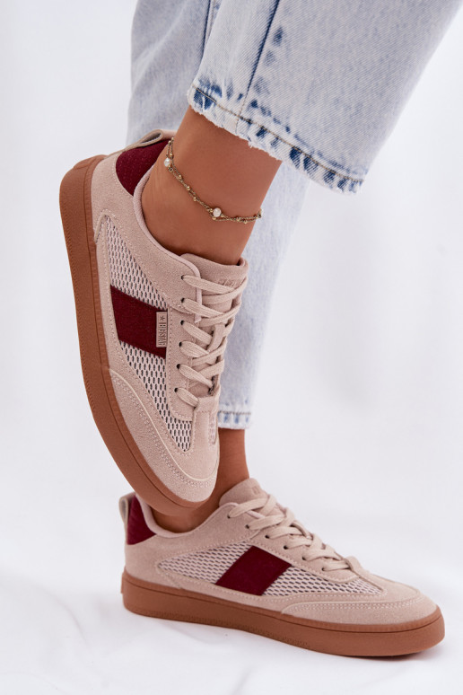 Sneakersy Damskie Big Star TT274760 Różowe