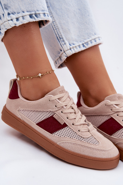 Sneakersy Damskie Big Star TT274760 Różowe