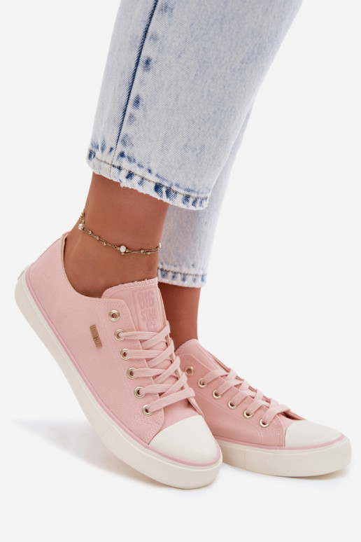 Women's Low Pink Sneakers Big Star TT274776