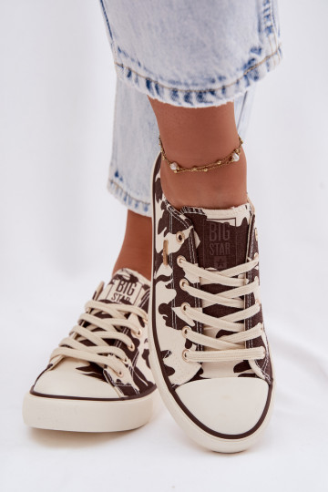 Women's Low Sneakers Big Star TT274771 With Patches