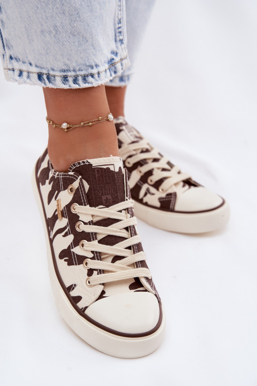 Women's Low Sneakers Big Star TT274771 With Patches