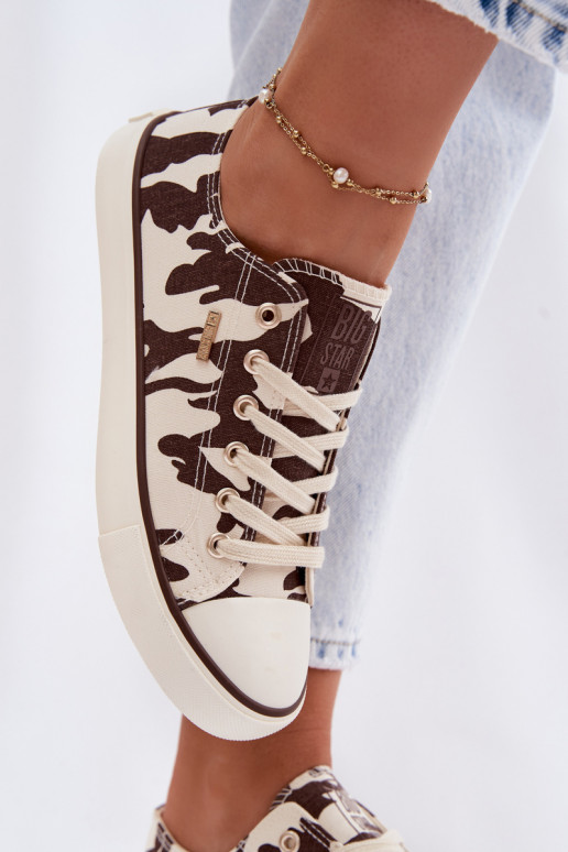 Women's Low Sneakers Big Star TT274771 With Patches