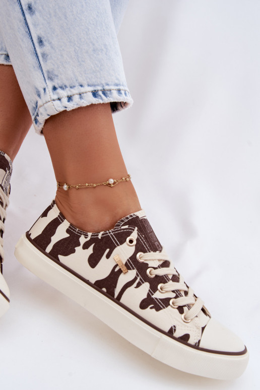 Women's Low Sneakers Big Star TT274771 With Patches