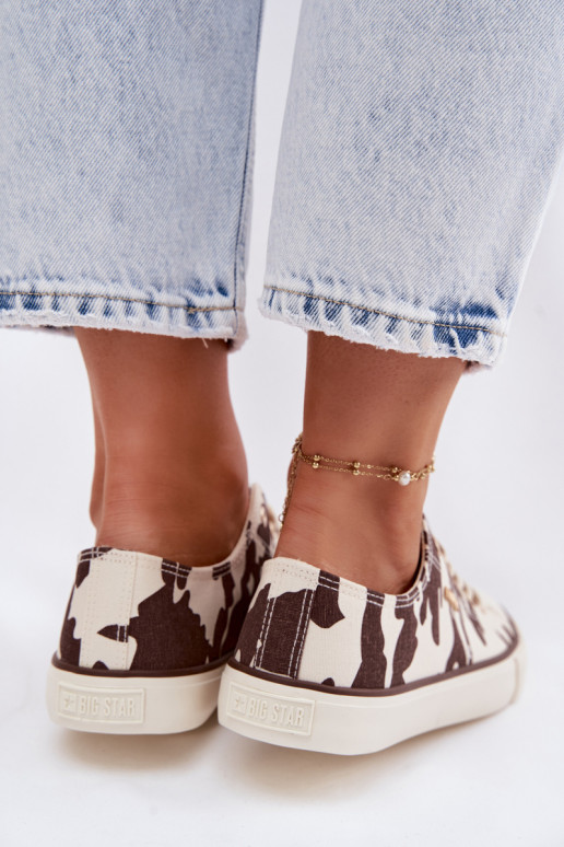 Women's Low Sneakers Big Star TT274771 With Patches