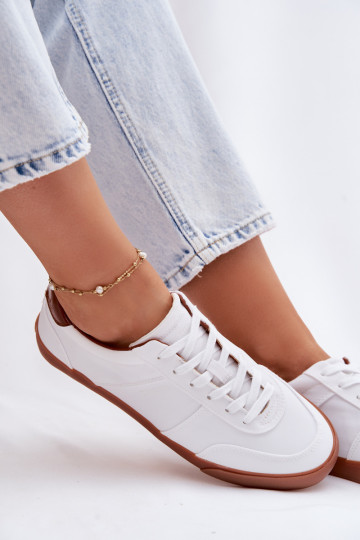 Sneakersy Damskie Big Star TT274366 Białe