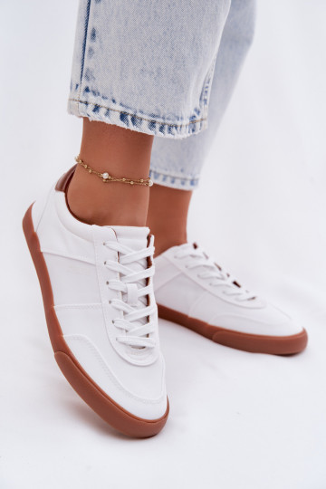 Sneakersy Damskie Big Star TT274366 Białe 2