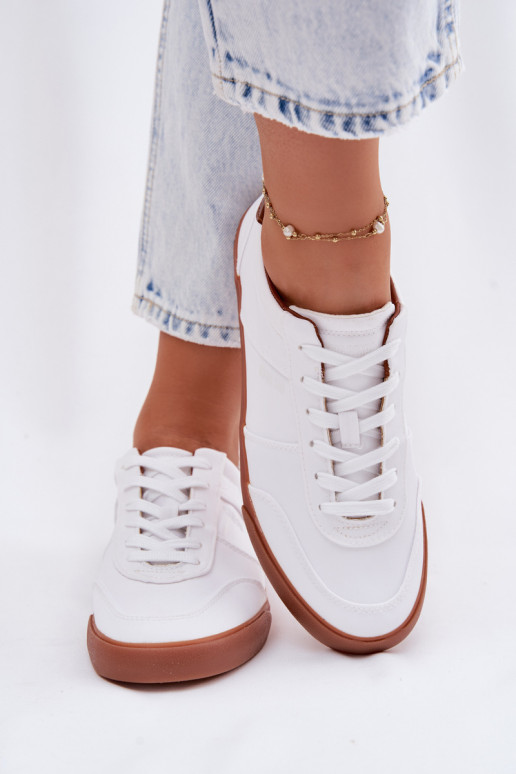 Sneakersy Damskie Big Star TT274366 Białe