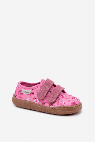 Girls' Barefoot Children's Slippers Pink Saphira