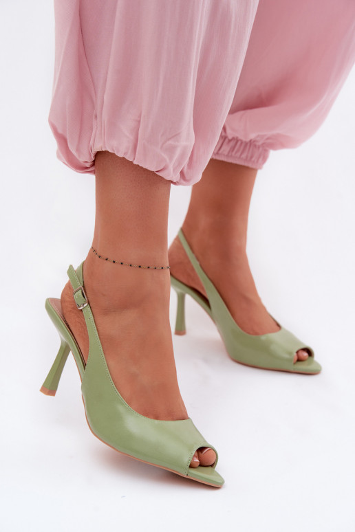 Women's High Heel Sandals Green Sevina