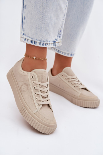 Low Women's Sneakers Big Star TT274106 Beige 2