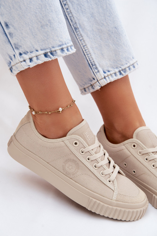 Low Women's Sneakers Big Star TT274106 Beige