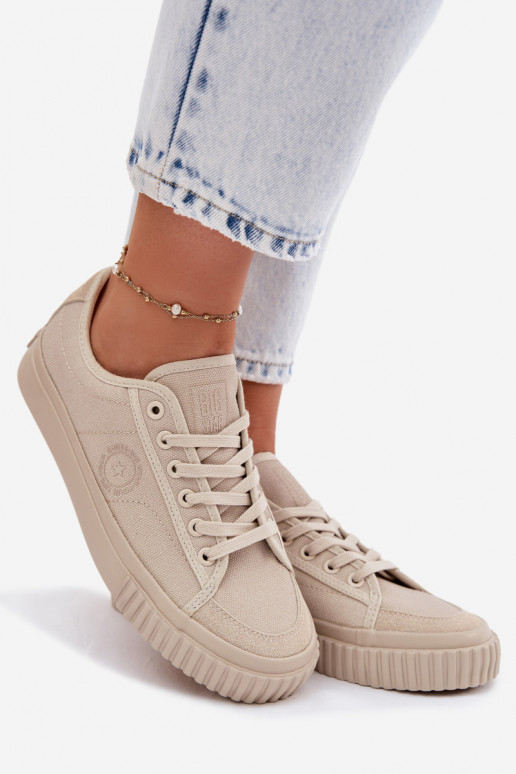 Low Women's Sneakers Big Star TT274106 Beige