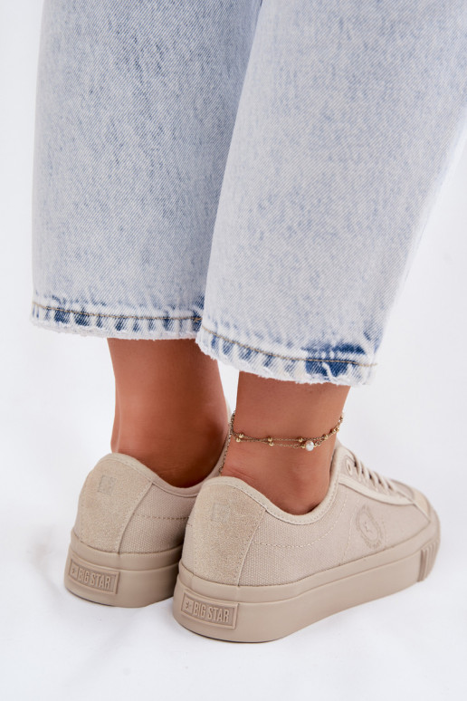Low Women's Sneakers Big Star TT274106 Beige
