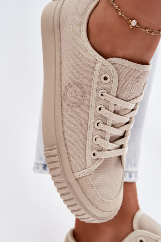 Low Women's Sneakers Big Star TT274106 Beige