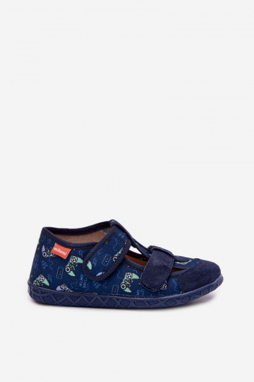 Milami Boys' Navy Blue Slippers Reathiana 2