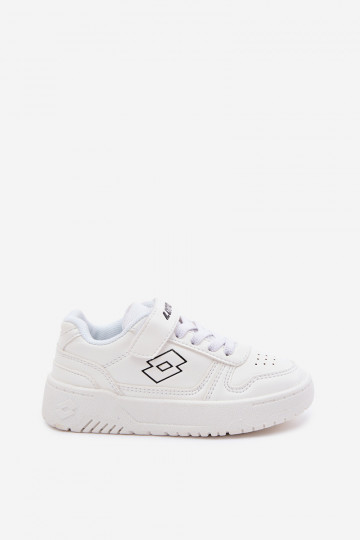 Sneakersy Dziecięce Na Rzep LOTTO GROOVIN 2600131K Białe 2