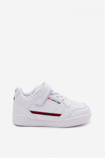 Children's Sneakers with Velcro LOTTO NANDU 2600310K White 2