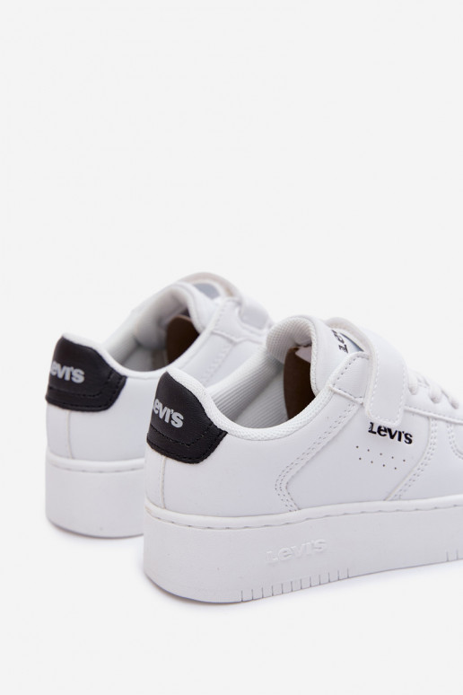 Children's Sneakers with Velcro LEVI'S NEW UNION BOLD White