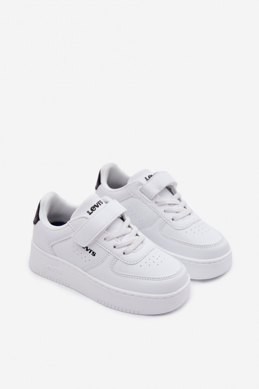 Children's Sneakers with Velcro LEVI'S NEW UNION BOLD White