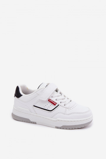 Children's Sneakers With Velcro LEVI'S JOHN SE VJOH0012S White
