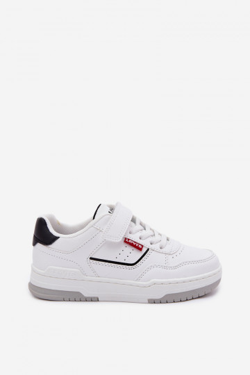 Sneakersy Dziecięce Na Rzep LEVI'S JOHN SE VJOH0012S Białe 2