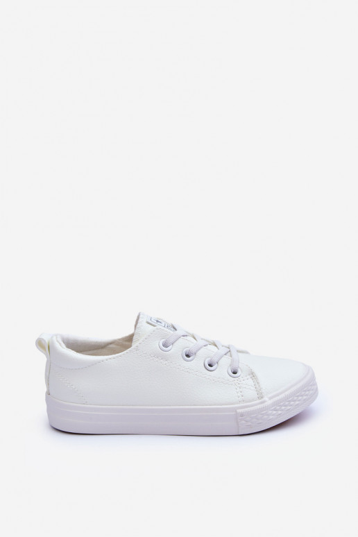 Leather Children's Sneakers White Poliana
