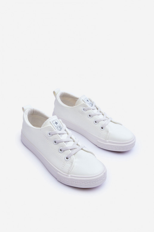 Leather Children's Sneakers White Poliana