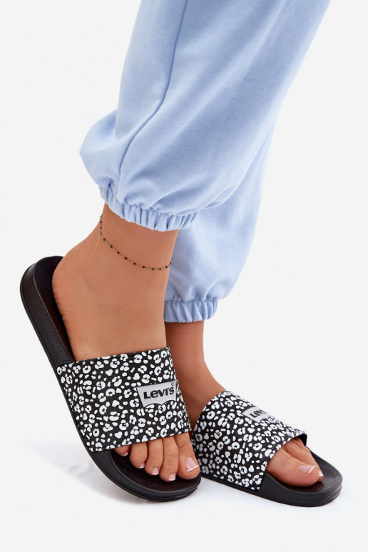 Klapki Młodzieżowe LEVI'S VPOL0251S-1335 Czarne