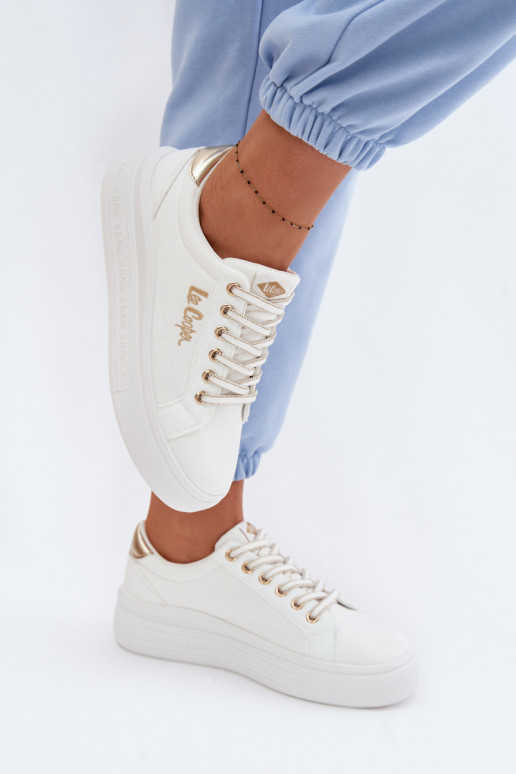 Women's Platform Sneakers Lee Cooper LCW-26-44-4478 White
