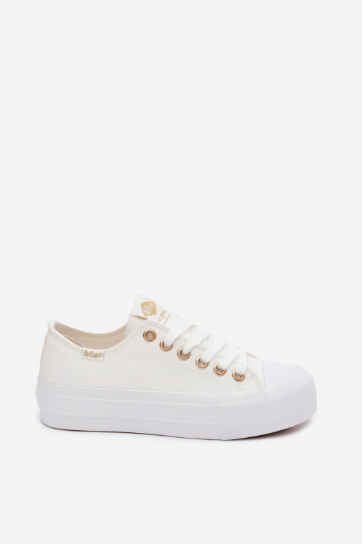 Women's Platform Sneakers Lee Cooper LCW-26-31-4369 White