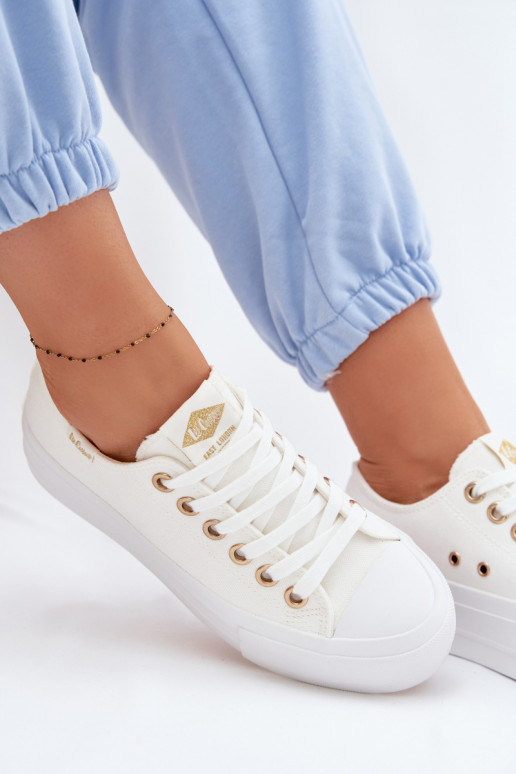 Women's Platform Sneakers Lee Cooper LCW-26-31-4369 White
