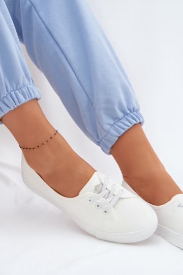 Women's White Sneakers Lee Cooper LCW-26-02-4044
