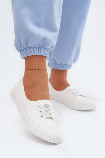 Women's White Sneakers Lee Cooper LCW-26-02-4044 2