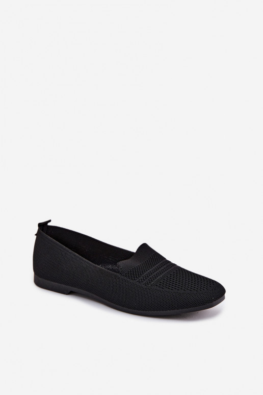 Women's Fabric Loafers Black Dorielle